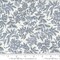 Fabric Moda Cream Navy Sconset Landscape Nantucket Summer by the Quarter Yard 55261-21
